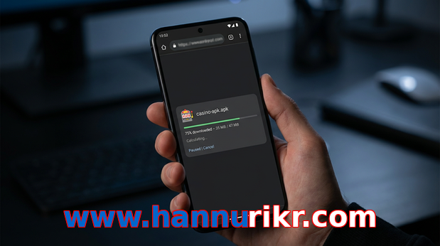 Main screen of Www.hannurikr.com apk page for PK players