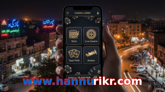 Main screen of Www.hannurikr.com app page for PK players