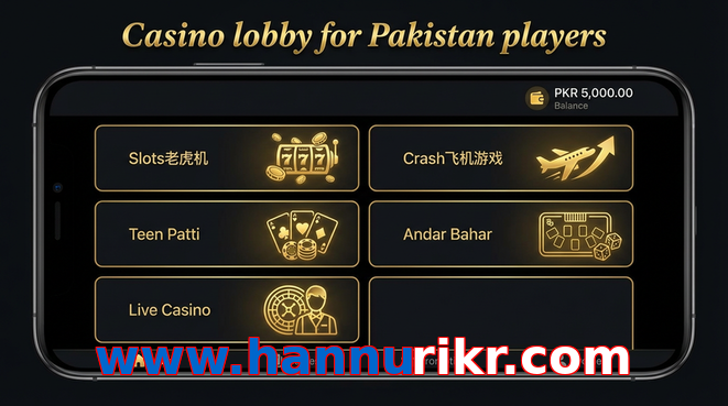 Lobby view of Www.hannurikr.com for Pakistan users